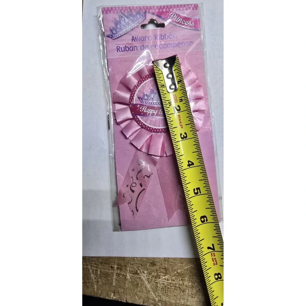 Princess Happy Birthday Ribbon Award